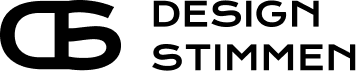 DesignStimmen Logo — Wortmarke mit Krona One